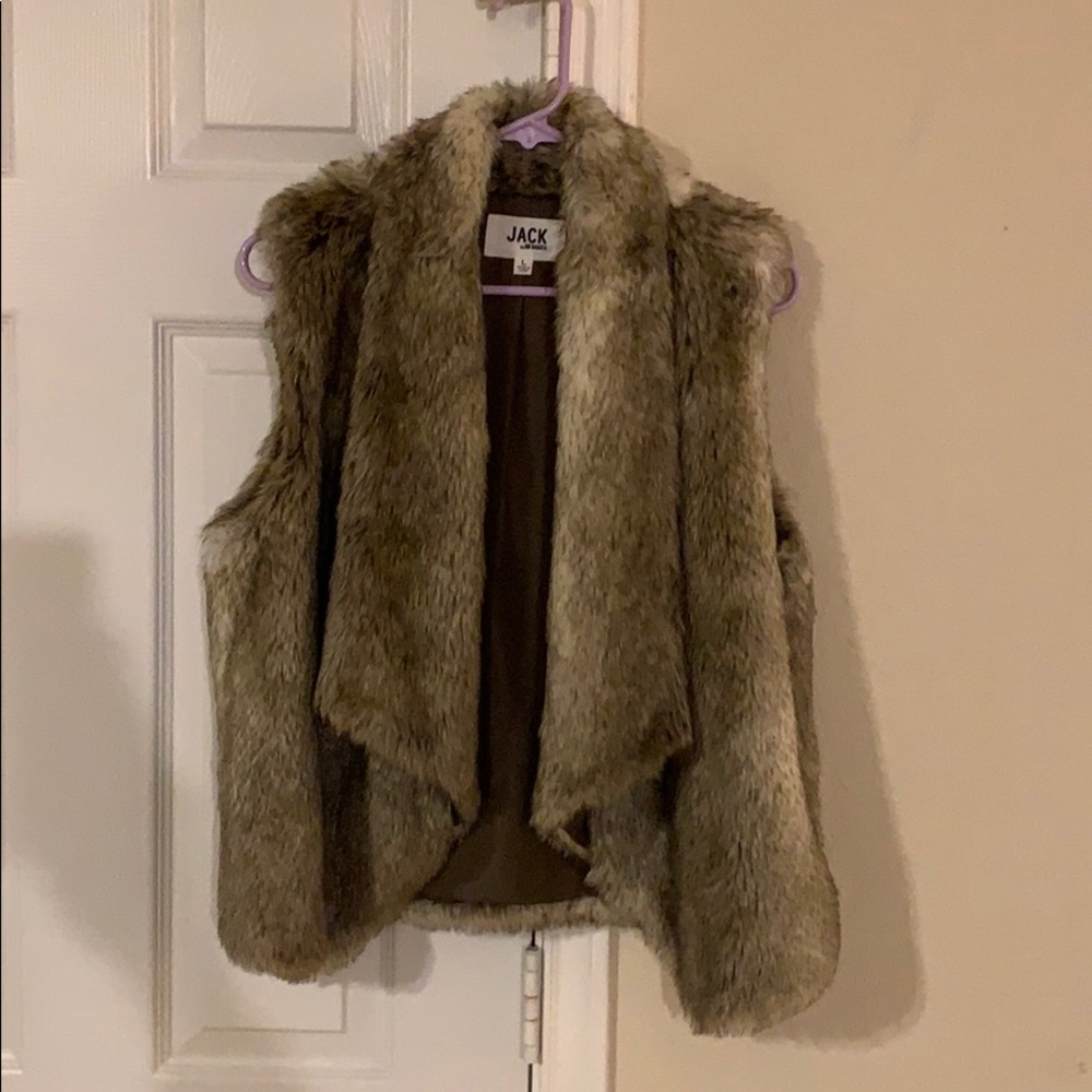 Jack by BB Dakota Fur Vest